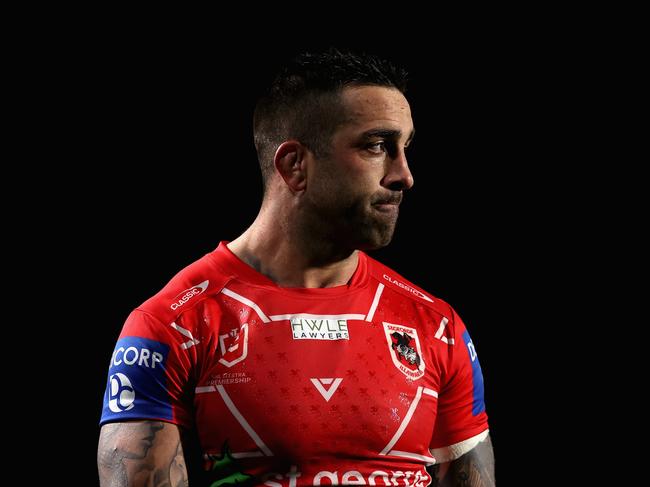 Vaughan has hit back at critics who don’t believe he deserves a second chance in the NRL. Picture: Ashley Feder / Getty Images