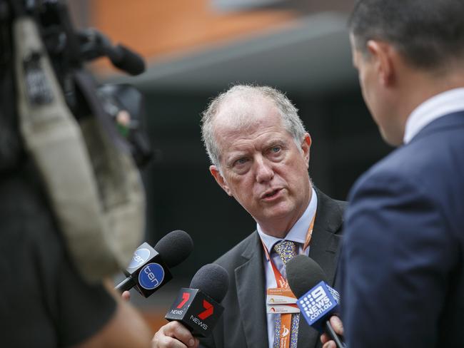 Sydney Trains chief executive Howard Collins apologised for last week’s delays and cancellations.