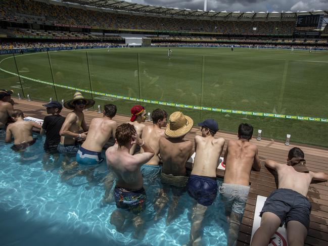 Things aren’t going swimmingly for the Gabba. Picture: AAP