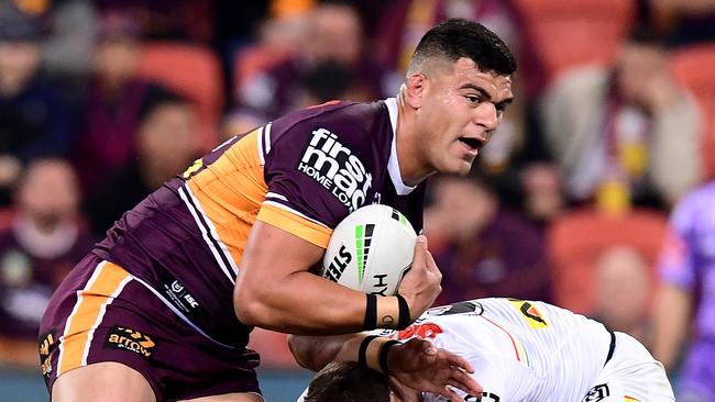 David Fifita is a signing target for cashed-up NRL clubs. Picture: Getty Images