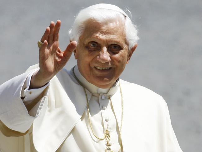 Pope Benedict XVI pictured in 2008.