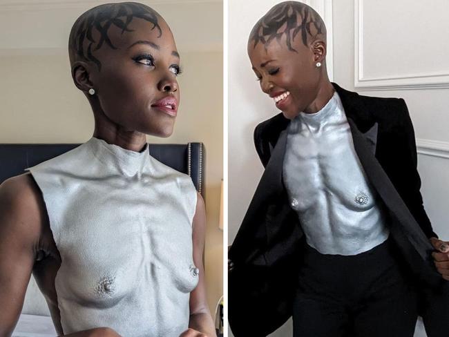 Lupita Nyong'o at the Tony Awards in New York.