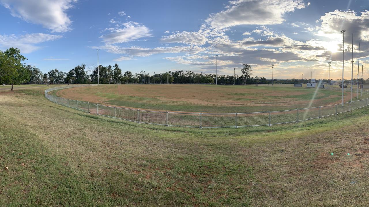 E.C. Stevenson Oval at Moranbah, November 16, 2021. Picture: Contributed