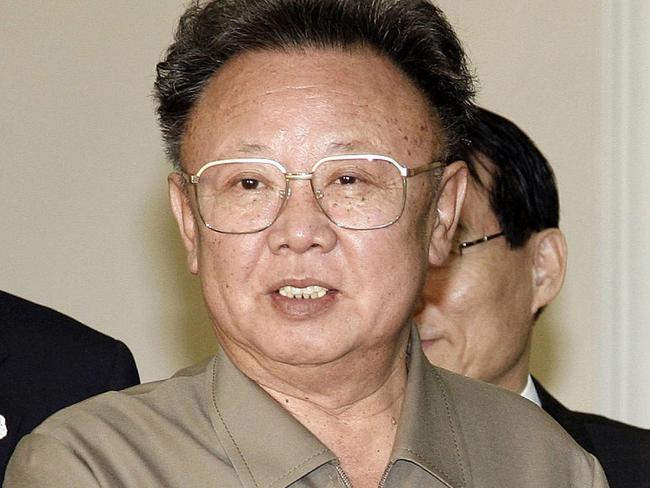 Movie buff: Kim Jong-il once arranged the abduction of South Korean movie stars to make films in North Korea and had a private collection of 20,000 films. Picture: Getty Images.