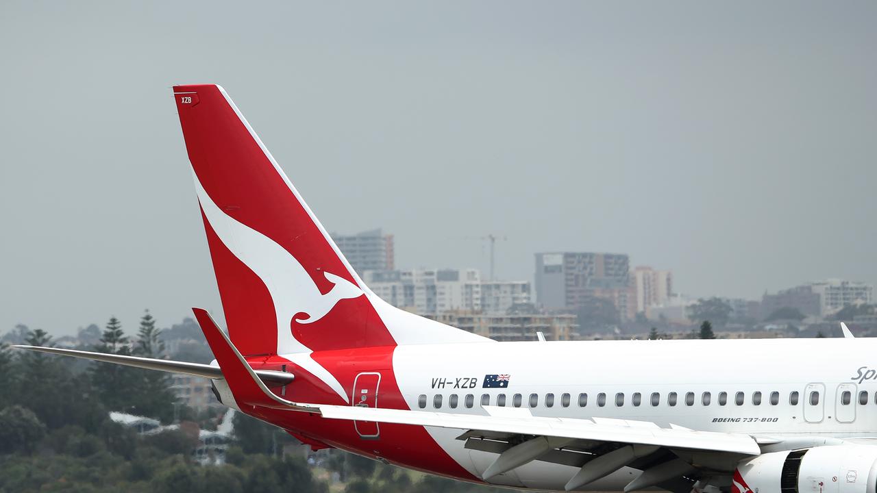 Qantas has announced an almost $2 billion loss for FY20. Picture: Cameron Spencer/Getty Images.