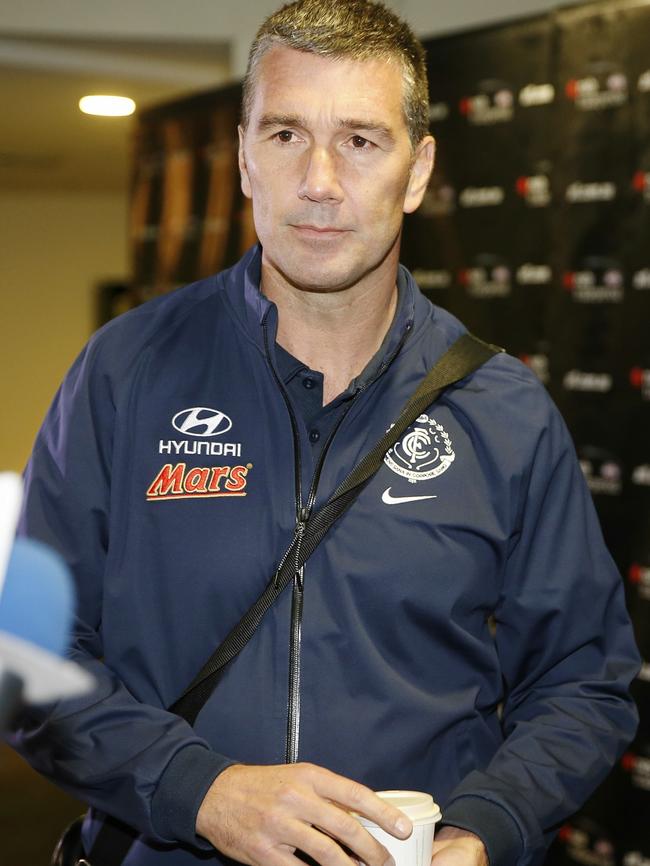 Carlton list manager Stephen Silvagni. Picture: Michael Klein