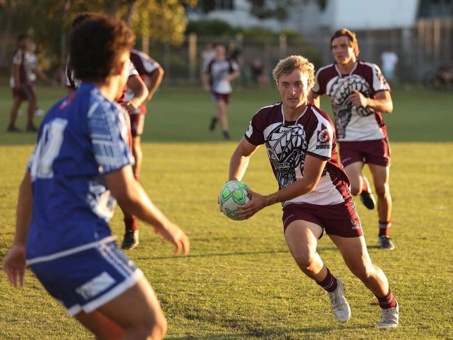 Pacific Youth Rugby Festival: Queensland Barbarians under-18s star Tyler Stevens. Picture: Supplied