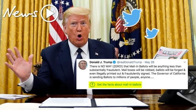 Donald Trump threatens to shut down social media after Twitter's fact-check move