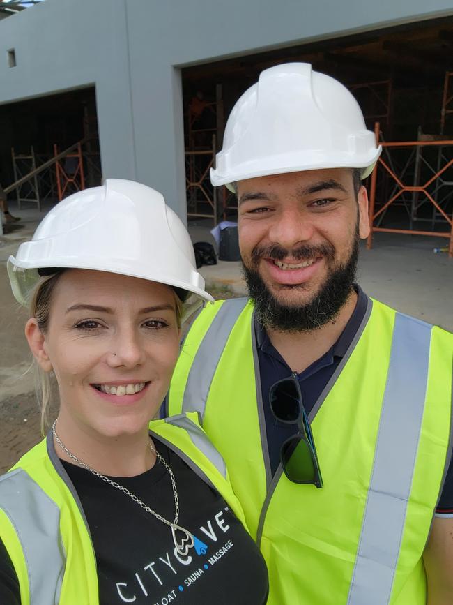 Franchisees of the new City Cave Cairns Melissa and Ben Davis. Picture: Supplied