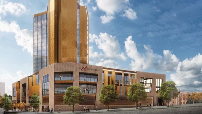Artist’s impression of the future Burwood RSL