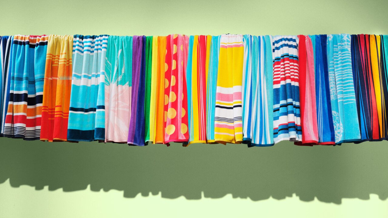 Get beach-ready with these colourful and affordable beach towels.