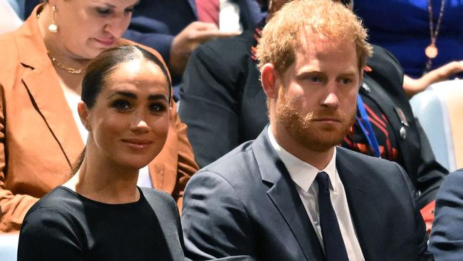 Harry and Meghan reportedly have an ‘open invitation’ to visit Balmoral with the royals. Picture: Timothy A Clary/AFP