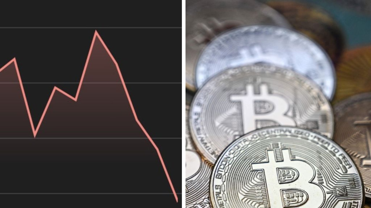 ‘Brutal crash’: Panic as crypto plummets