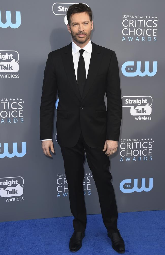 Harry Connick Jr. attends The 23rd Annual Critics’ Choice Awards at Barker Hangar on January 11, 2018 in Santa Monica, California. Picture: AP