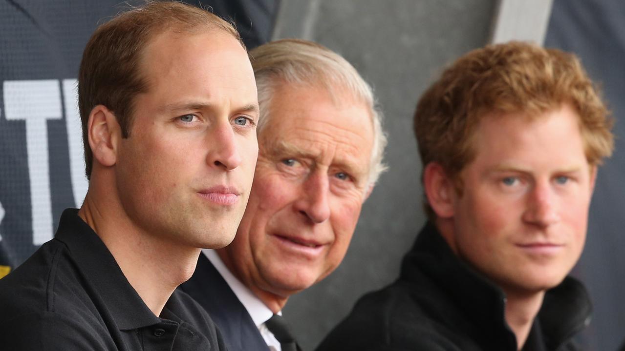 William and Harry’s relationship with their father is complicated. Picture: Chris Jackson/Getty Images