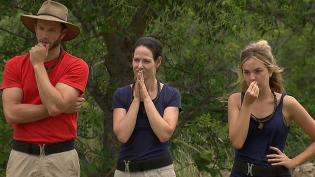 Luke, Natasha and Angie were moved by Yvie’s speech.