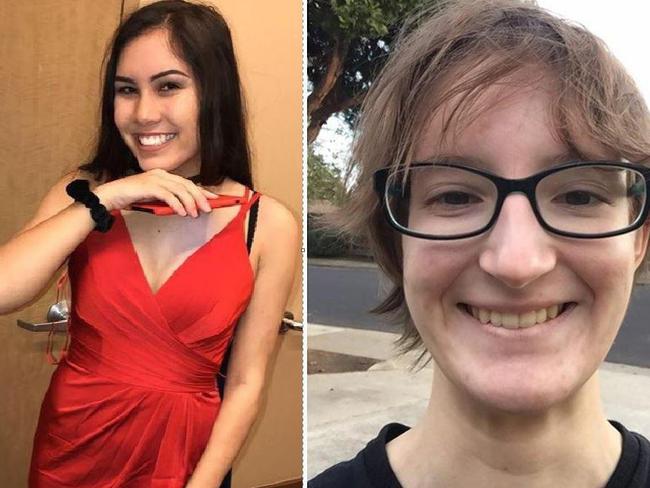 Bella Herndon (R) and Priscilla Chiu (L) killed themselves after watching 13 Reasons Why.  Picture:  Facebook