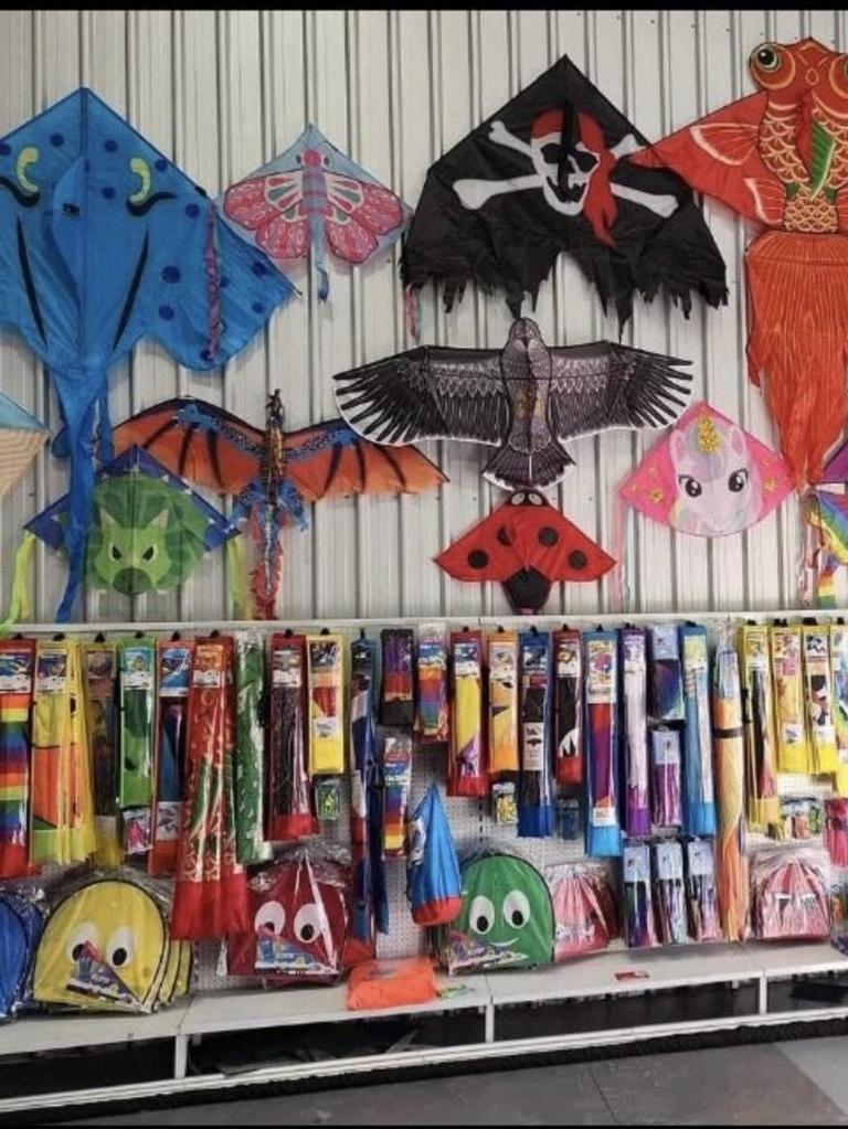 Lee Schaffer’s kite business. Picture: Supplied