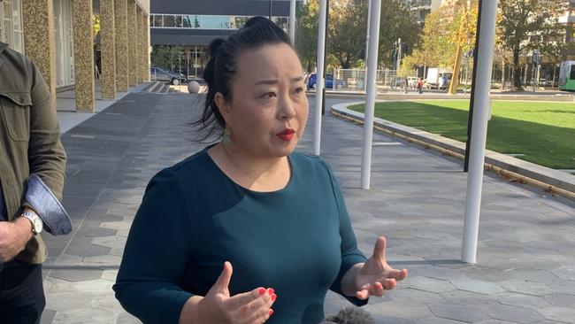 ACT Opposition leader Elizabeth Lee says the ACT Government is “deeply divided”. Picture: Julia Kanapathippillai