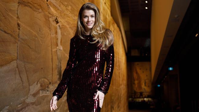 Victoria Lee, David Jones ambassador at Mona. Picture: Peter Mathew