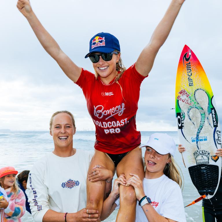 Gold Coast Pro Challenger Series surfing title winner Erin Brooks beats ...