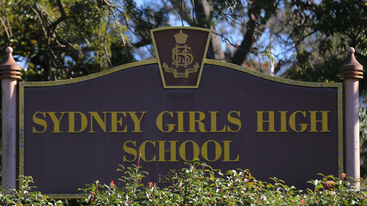 Sydney Girls High School in Moore Park. Picture: Steven Saphore/NCA NewsWire