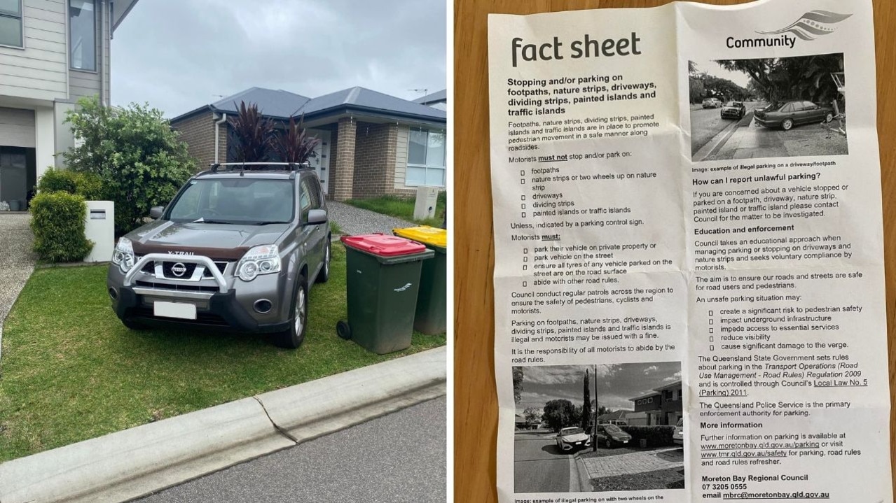 queensland-parking-debate-neighbour-leaves-note-on-4wd-on-nature-strip