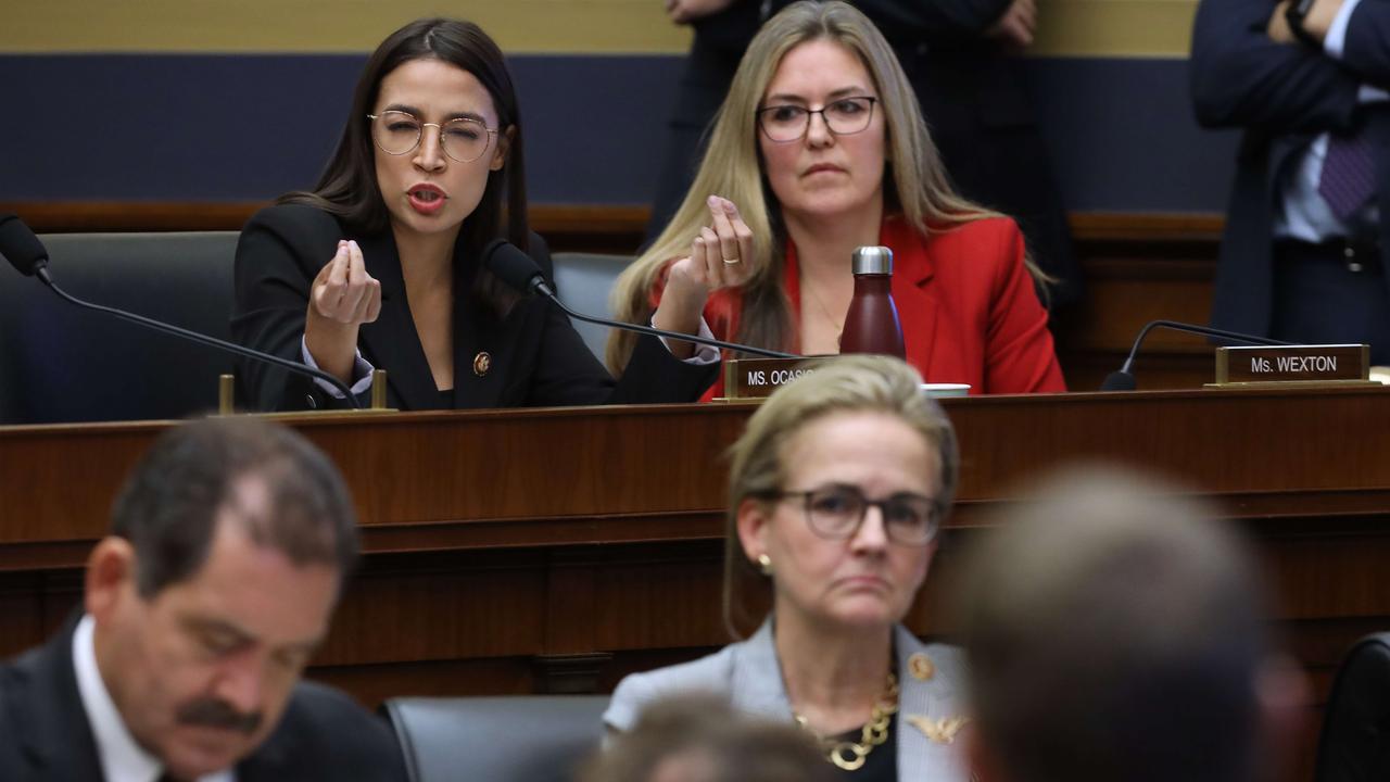 Congresswoman Alexandria Ocasio-Cortez didn’t waste one second of her allotted five minutes.