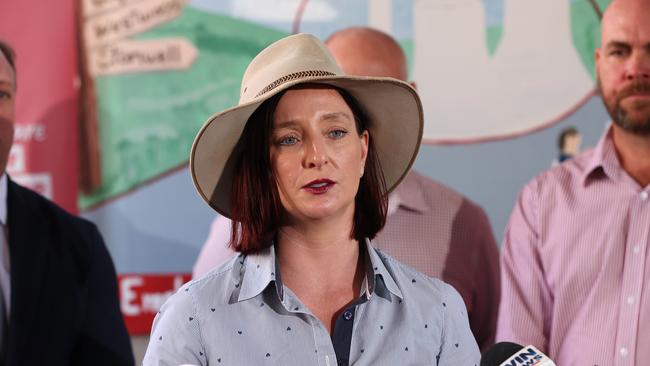 Labor MP for Keppel Brittany Lauga is fighting challenges from One Nation and the LNP. Pics Adam Head