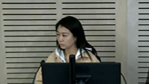 Former iProsperity Group director, Xialou (Belinda) Li on day two of the ICAC hearings. Picture: ICAC