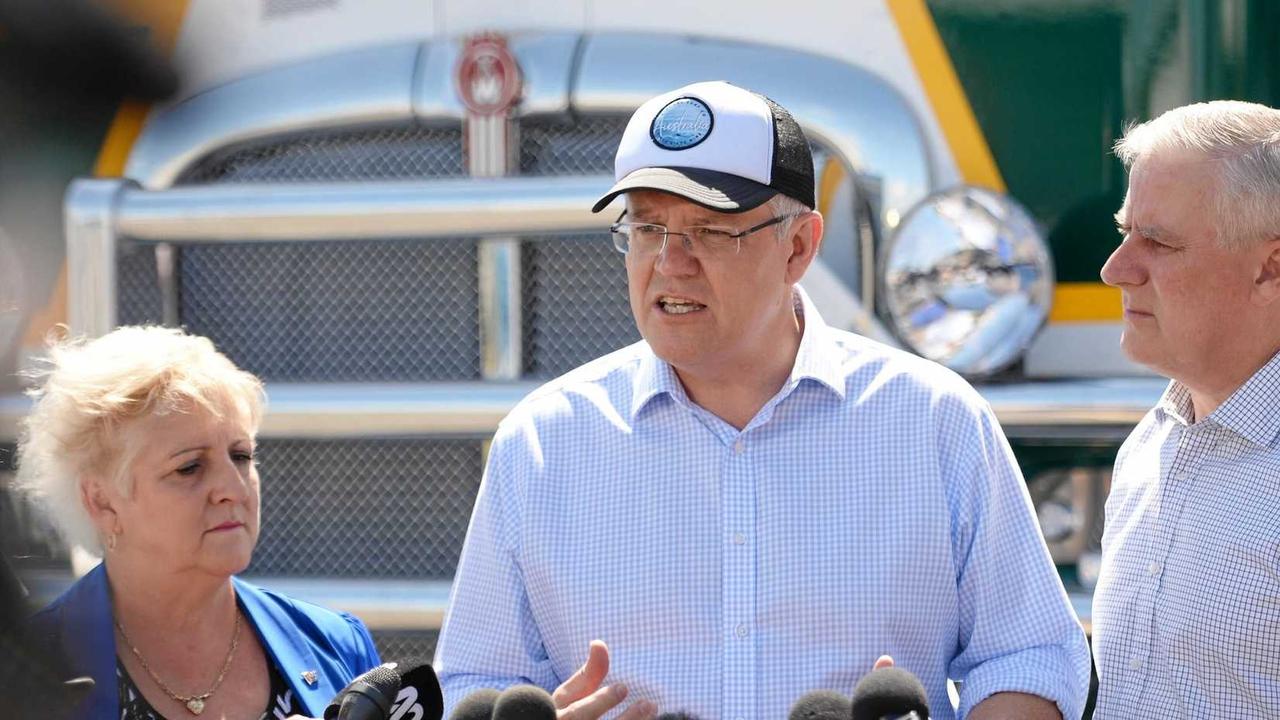 Capricornia MP Michelle Landry, Prime Minister Scott Morrison and Deputy Prime Minister Michael McCormack pledged $800 million towards the Rockhampton Ring Road in 2018.