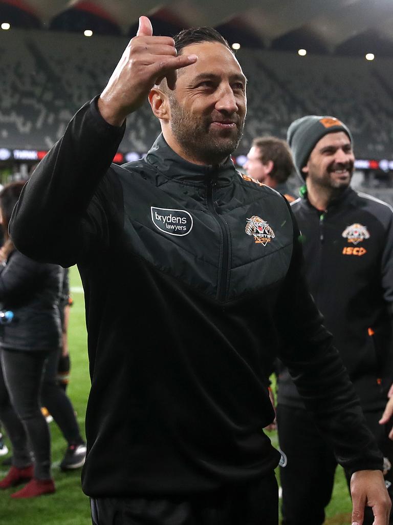 Benji Marshall was pushed out the door at the end of his second stint at the club. Photo by Cameron Spencer/Getty Images