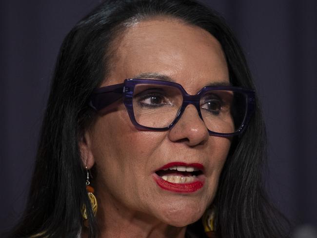 CANBERRA, AUSTRALIA, NewsWire Photos. OCTOBER 14, 2023: The Prime Minister Anthony Albanese and Linda Linda Burney hold a press conference after the Voice to Parliament was defeated in the referendum at Parliament House in Canberra VOICEREF23. Picture: NCA NewsWire / Martin Ollman