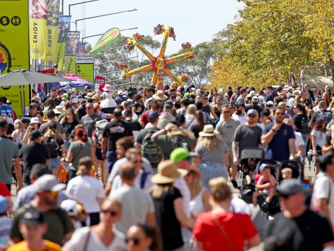 Anti-vaxxers rage at Easter Show snub