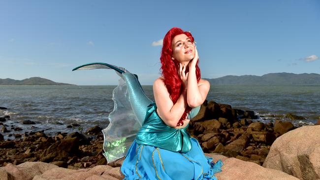 BEST PHOTOGRAPHS 2022. Evan Morgan. Madison Tomarchio plays Arial in Townsville Choral Society's production Little Mermaid. Picture: Evan Morgan