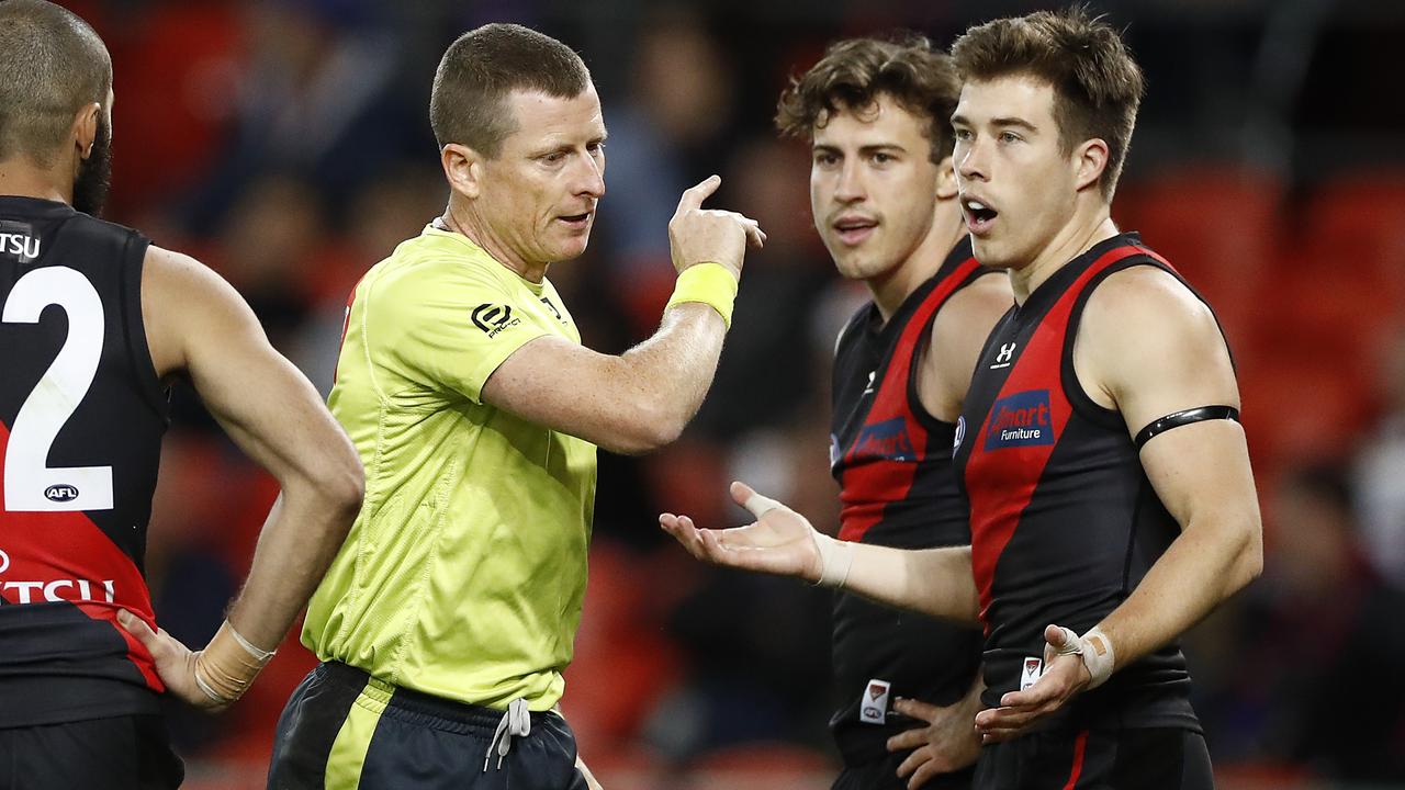 AFL news 2020: Umpires paying more free kicks since ...