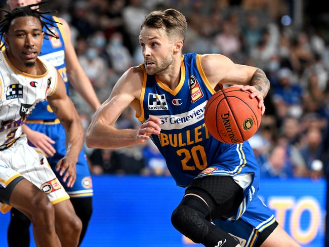 Bullets guard Nathan Sobey remains one of the NBL’s best players. Photo: Bradley Kanaris/Getty Images.