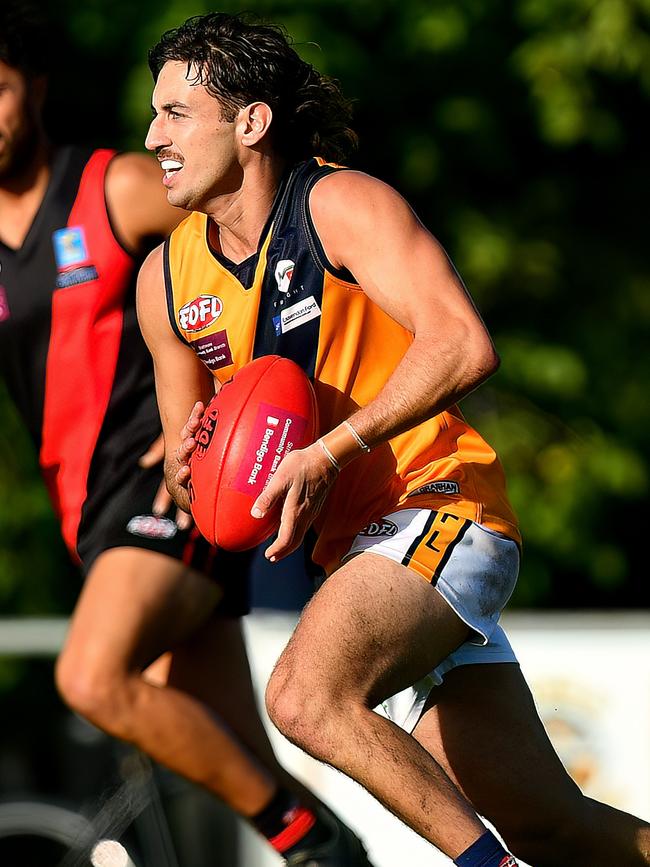 Luke Holian in action for Strathmore. Picture: Josh Chadwick