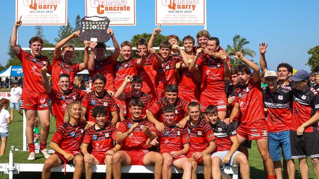 Byron Bay claimed the club’s first under-18s title since 1977. Picture: DC Sports Photography