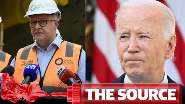 Anthony Albanese didn’t appear to know where he was while spruiking the North East Link, prompting comparisons to former US president Joe Biden.