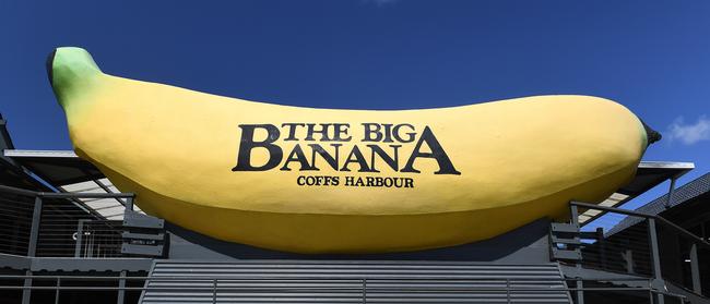 The Big Banana at Coffs Harbour. (AAP Image/Dave Hunt)