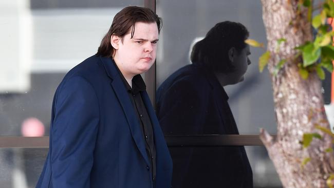 Connor Alexander Alloyu Saint outside Maroochydore District Court on Monday. Picture: Patrick Woods