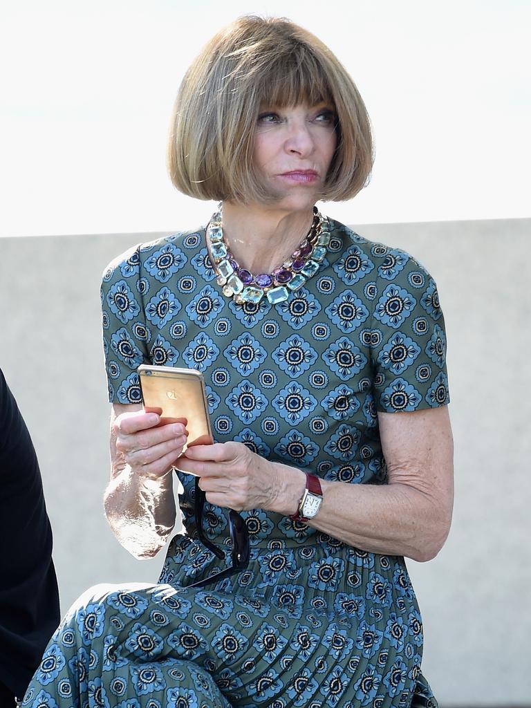 Vogue Editor-in-Chief Anna Wintour attends the Kanye West Yeezy Season 4 fashion show on September 7, 2016 in New York City. Picture: Getty