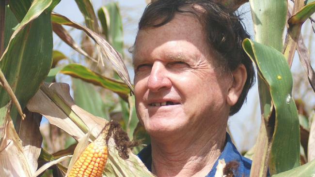 Ian Martin at the Kairi Research Station. Mr Martin was known to be at the forefront of change and research in the Tablelands corn industry.