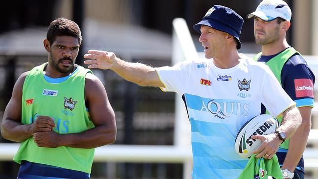 Titans coach Neil Henry has proven he is the right man for the Gold Coast top job. Picture: Richard Gosling