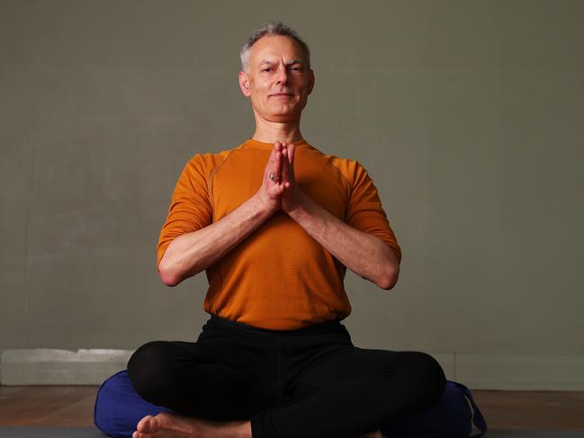 Tasmanian GP and teacher of lyengar yoga Dr Arjun von Caemmerer. Picture: NIKKI DAVIS-JONES