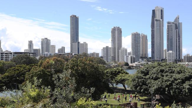 Minimum wage earners, many of whom run the cafes, restaurants and other lifestyle amenities that make the Gold Coast what it is, are all but priced out of the rental market. Picture Glenn Hampson.