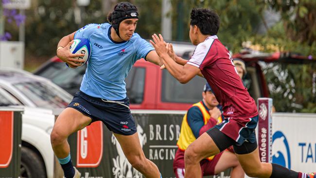 The NSW Waratahs against the Reds in the Super Rugby U16s: Photos: Reds Media.