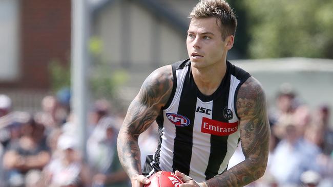 Jamie Elliott has had a strong pre-season following a year of injury issues. Picture: Michael Klein 