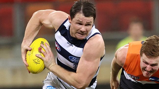 Geelong’s Patrick Dangerfield is the players’ strongest voice. Picture: Phil Hillyard